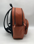 Coach Burnt Orange Pebbled Leather Court Backpack 5666