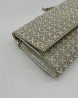 Starlet Silver Sparkely Leather Crossbody Bag