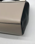 Kate Spade Cream & Black leather Magnolia Park Laurel Satchel Bag