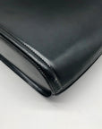 Bally Black Leather Vintage Shoulder Bag