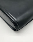 Bally Black Leather Vintage Shoulder Bag