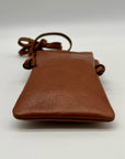 Madewell Brown Leather Smartphone Crossbody Bag