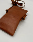 Madewell Brown Leather Smartphone Crossbody Bag
