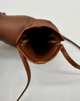 Madewell Brown Leather Smartphone Crossbody Bag