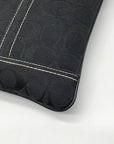 Coach Black Monogram Canvas Crossbody 10250