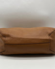 Michael Kors Camel Pebbled Leather Mae Reversible Tote Bag