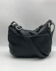 Giani Bernini Black Faux Leather Hobo Bag