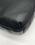 Giani Bernini Black Faux Leather Hobo Bag