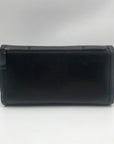 Coach Black Leather Madison Slim Envelope Trifold Wallet