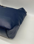 Marilyn Monroe Navy Blue Faux Leather Hobo Bag