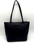 Nine West Black Faux Leather Convertible Shoulder Bag