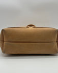 Sanumi Camel Leather Tote Bag