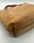 Sanumi Camel Leather Tote Bag