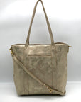 Style & Co Metallic Whipstitch Tote Bag