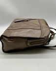 Hobo Gray leather Shoulder Bag