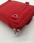 Baggallini Red Nylon Multi-Pocket Crossbody Bag