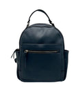 Style & Co Hudsonn Blue Faux Leather Backpack