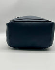 Style & Co Hudsonn Blue Faux Leather Backpack