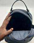 Style & Co Hudsonn Blue Faux Leather Backpack