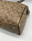 Coach Brown Monogram Coated Canvas Penelope Satchel Bag F16119