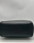 Coach Black Pebbled Leather Shoulder Bag C8532