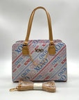 Xoxo White Satchel Bag