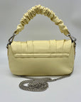 Urban Express Cream Leather Crossbody Bag