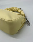 Urban Express Cream Leather Crossbody Bag