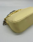 Urban Express Cream Leather Crossbody Bag