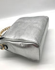 I.N.C. International Concepts Silver Faux Leather Emiliee Lizard Satchel - NWT