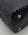 Kate Spade Margaux Black Leather Crossbody Satchel