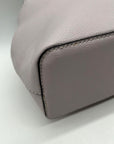Guess Lavender Pebbled Faux Leather Top-Handle Satchel