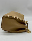 I.N.C. International Concepts Beige Leather Shoulder Bag
