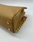 I.N.C. International Concepts Beige Leather Shoulder Bag