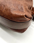 Gryson Brown Distressed Leather Tote Bag