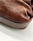 Gryson Brown Distressed Leather Tote Bag