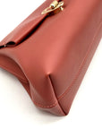 Jules Kae Rosewood Ellie Turn Lock Clutch
