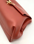 Jules Kae Rosewood Ellie Turn Lock Clutch