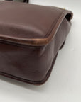 Coach Mahogany Leather Willis Convertible Crossbody Bag-9927
