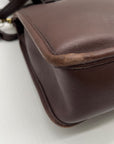 Coach Mahogany Leather Willis Convertible Crossbody Bag-9927