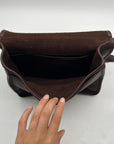Coach Mahogany Leather Willis Convertible Crossbody Bag-9927