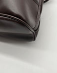 Giani Bernini BrownFaux Leather Satchel Bag