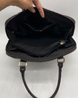 Giani Bernini BrownFaux Leather Satchel Bag
