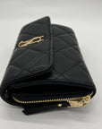 Steve Madden Black Quilted Crossbody Bag