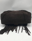 Rebecca Minkoff Fringe Handheld Suede & Leather Crossbody Bag