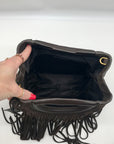 Rebecca Minkoff Fringe Handheld Suede & Leather Crossbody Bag