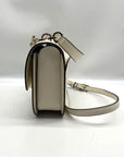 Kate Spade White Leather Adurey Flap Crossbody Bag