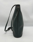 M.I.L.A Dark Green Leather Leather Crossbody