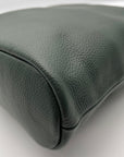 M.I.L.A Dark Green Leather Leather Crossbody