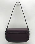 Valentino Orlandi Burgundy Brown Faux Leather Shoulder Bag